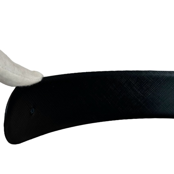 Salvatore Ferragamo Reversible Leather Belt Strap Oxford Blue and Black Size 32 - Picture 5 of 16